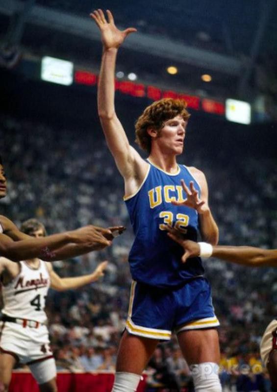 UCLA center Bill Walton waits for pass