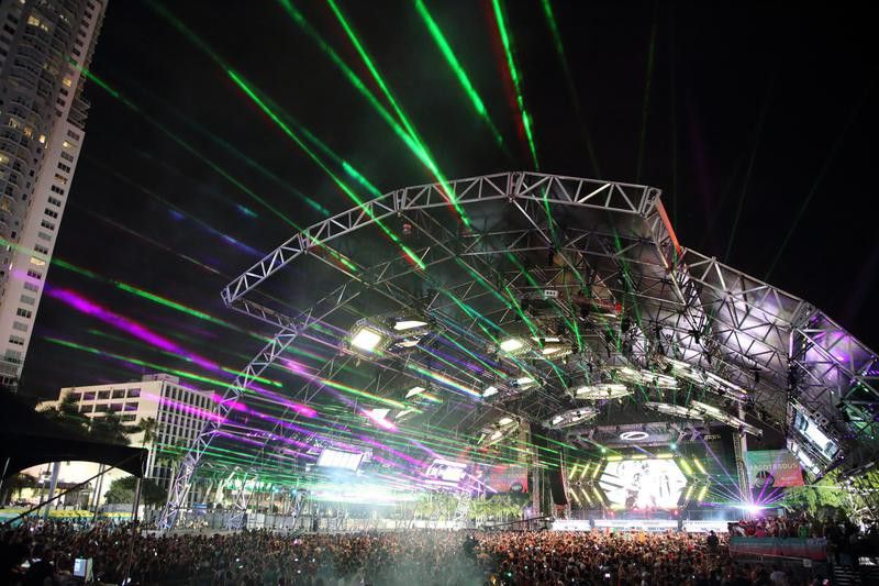 Ultra Music Festival scene