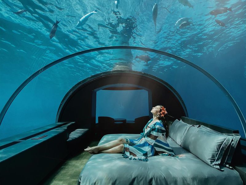 Underwater hotel in Rangali, Maldives