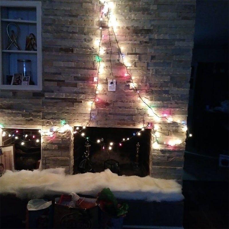 Uninspired Christmas lights