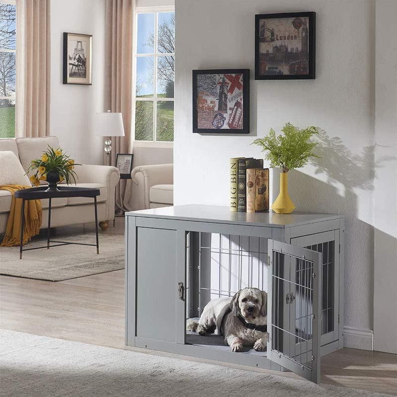 Unipaws Furniture Style Dog Crate and Kennel