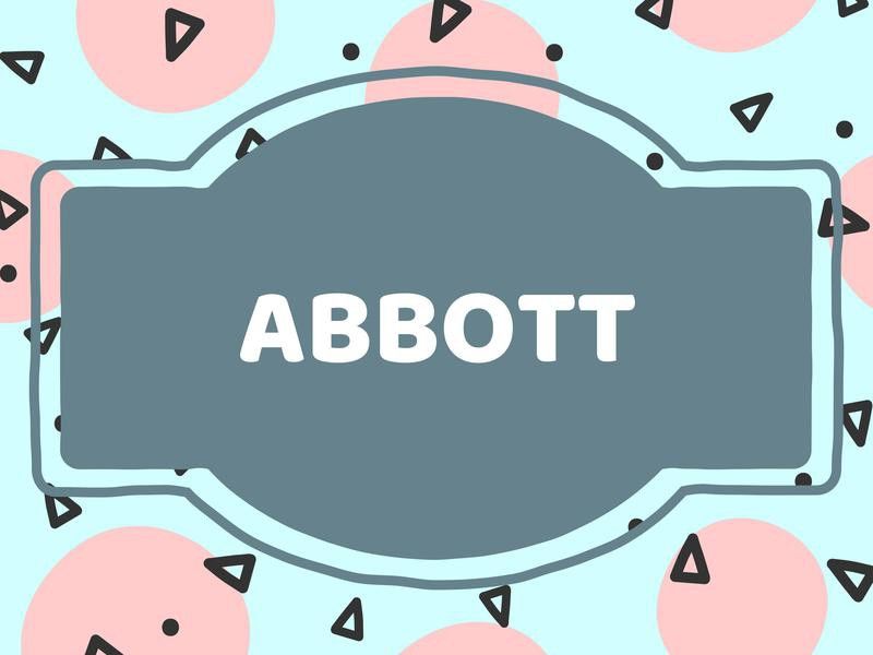 Unique Baby Boy Names: Abbott