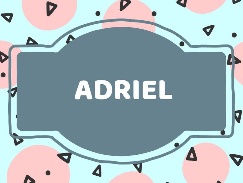 Unique Baby Boy Names: Adriel