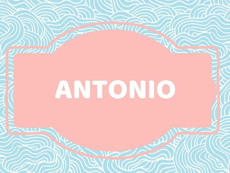 Unique Baby Boy Names: Antonio