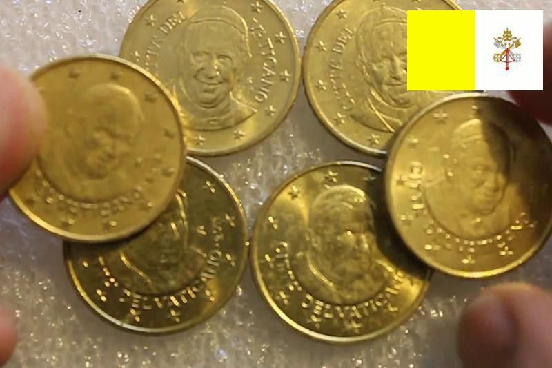Vatican Euro coins