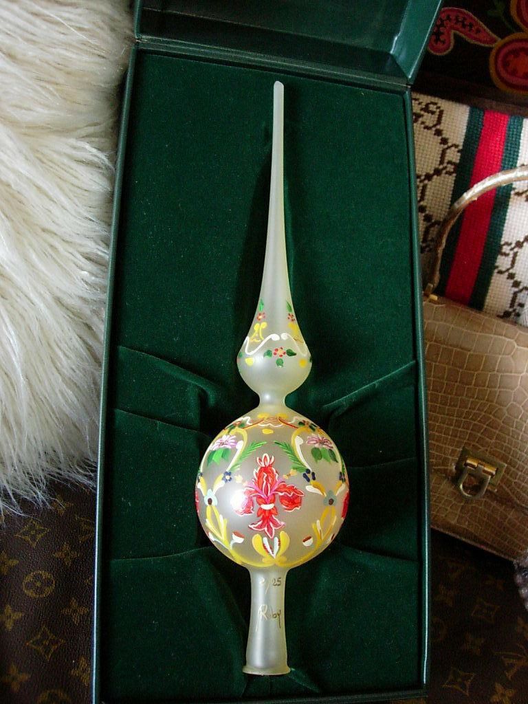 Vintage Gucci Christmas Tree Topper