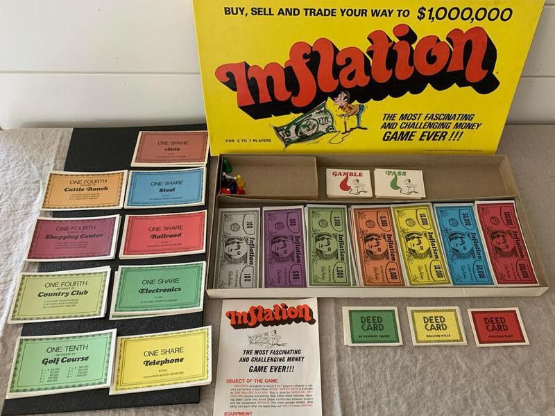 Vintage Inflation Board Game