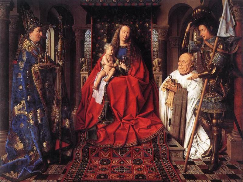Virgin and Child with Canon van der Paele