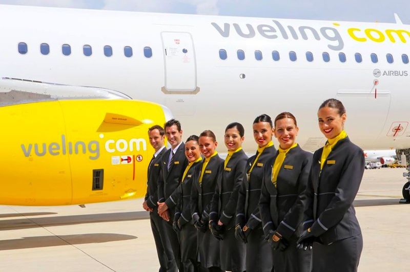 Vueling Airlines flight attendants