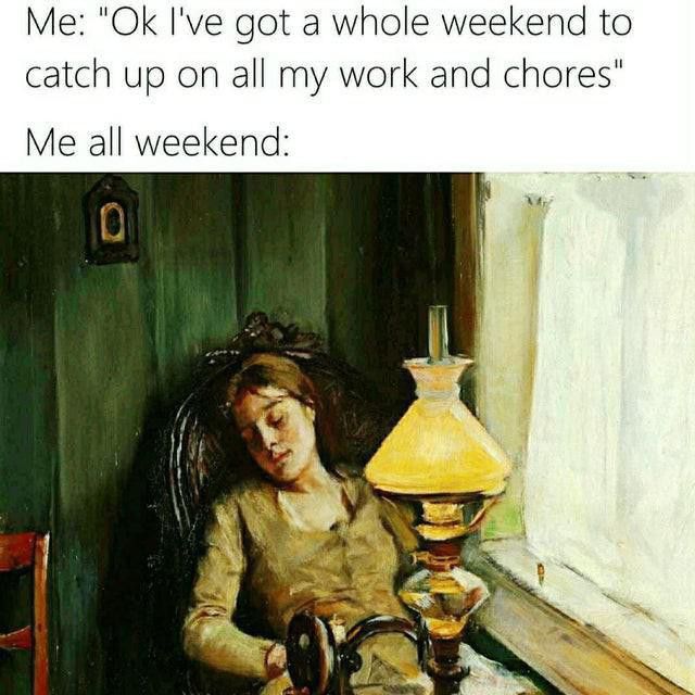 Weekend fail meme