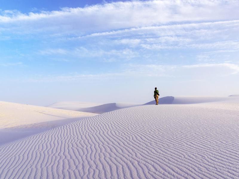 White Sands dunes National Park