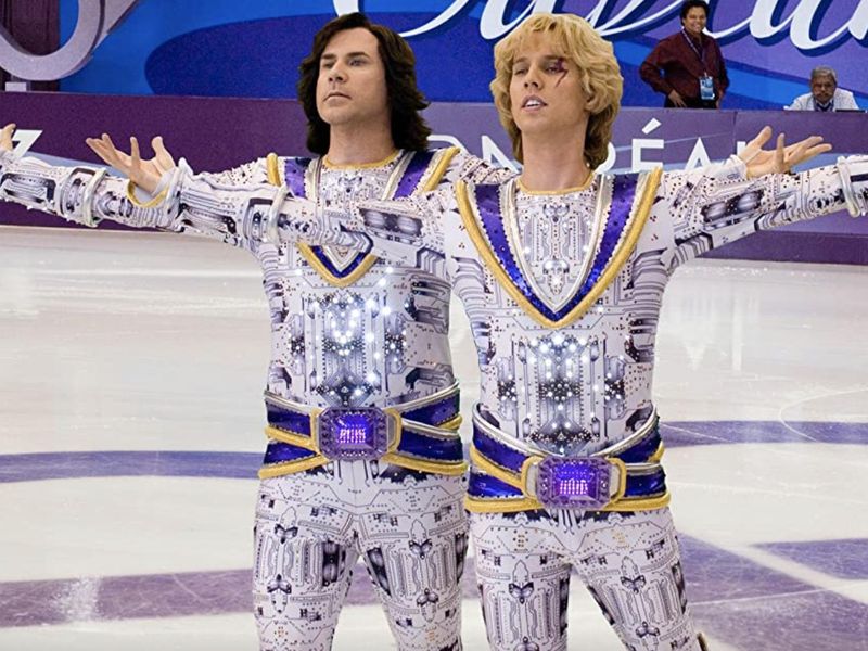 Will Ferrell and Jon Heder in Blades of Glory