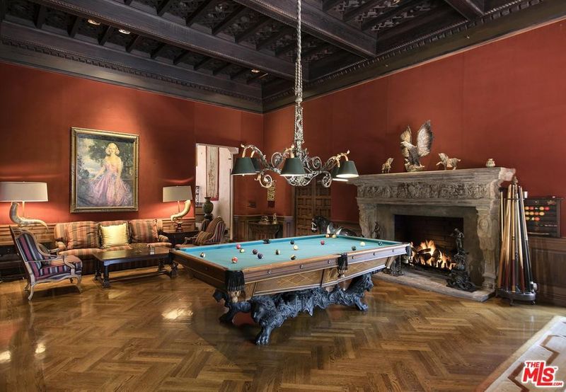 William Randolph Hearst's billiards room