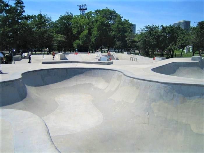 Wilson Skate and Scooter Park in Chicago, Illinois