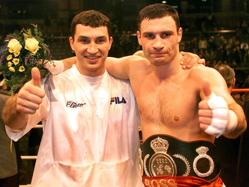 Wladimir and Vitali Klitschko