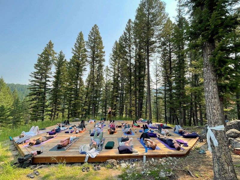 Yoga class in Helena, Montana