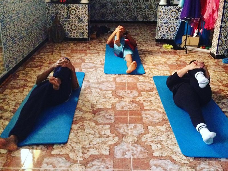 Yoga classes in Morocco
